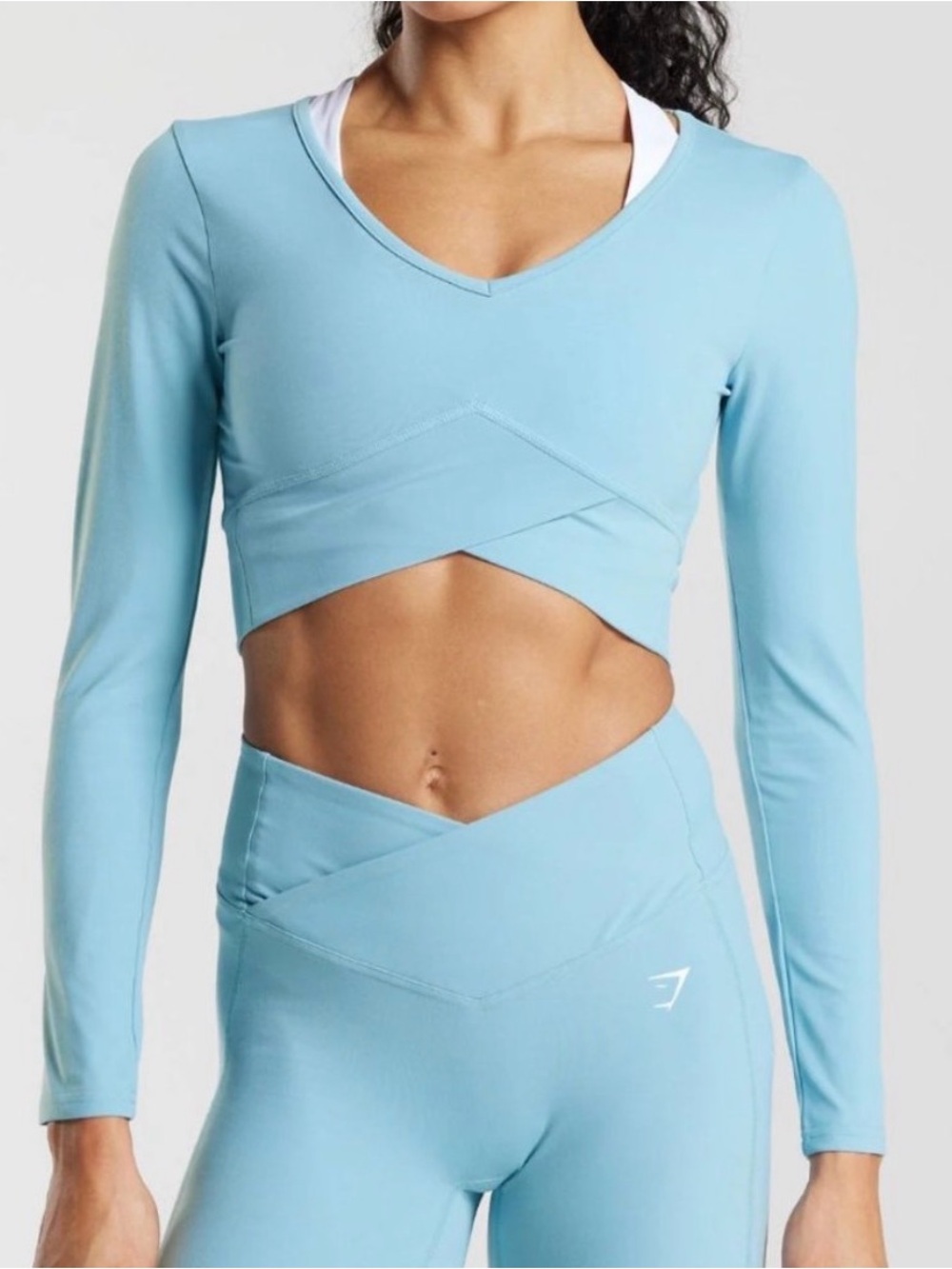 Gymshark Crossover Long Sleeve Top